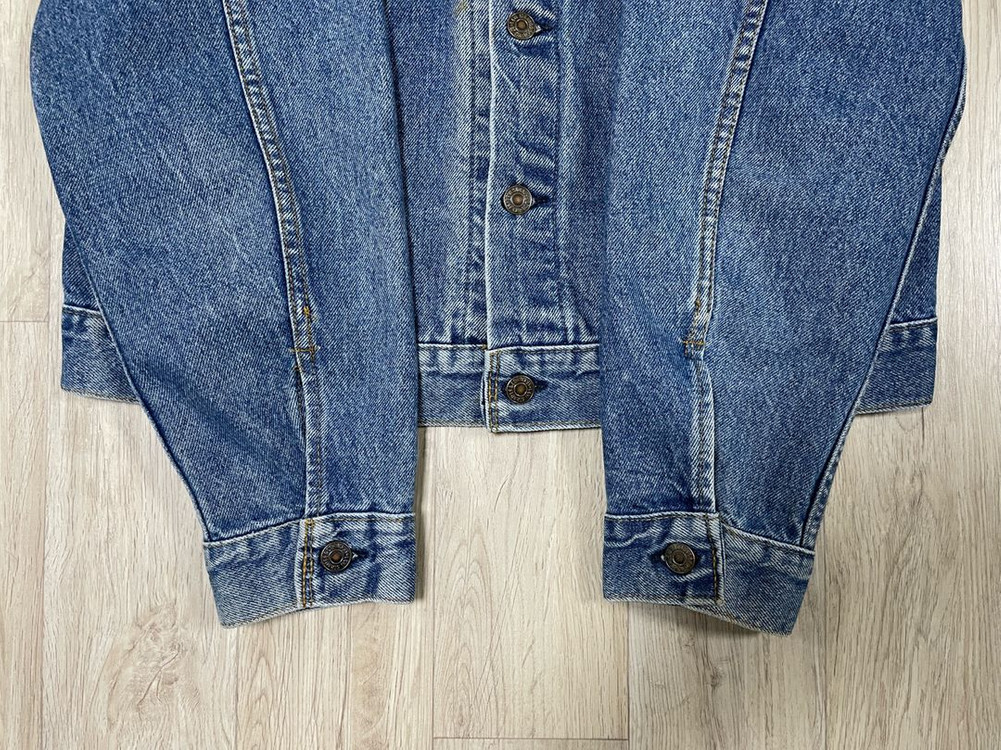 100) 80s 리바이스 3rd 중청워싱 4포켓 데님자켓(미국제)RRL&LVC&폴로 이미지