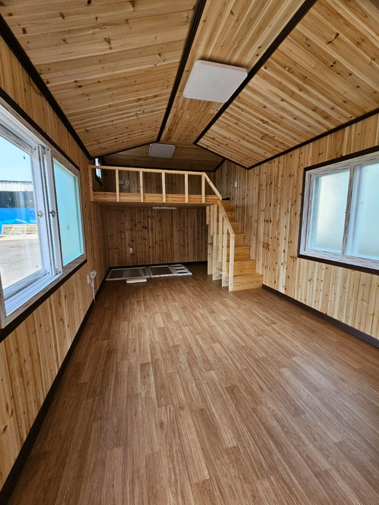 고급 3*8 복층 쳬류형쉼터, 이동식주택, 농막,컨테이너 1800만원 이미지