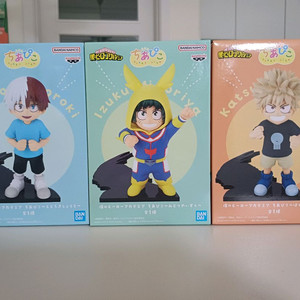[미개봉] 히로아카 치아피코 바쿠고, 미도리야, 토도로키 피규어 팝니다. 이미지