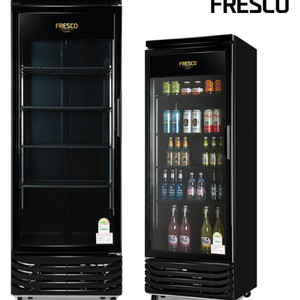 업소용 냉장고. 고급스런 올블랙 쇼케이스 디지털온도계 저렴하게 판매합니다. 이미지