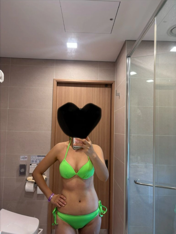 비키니 세트 모음 이미지
