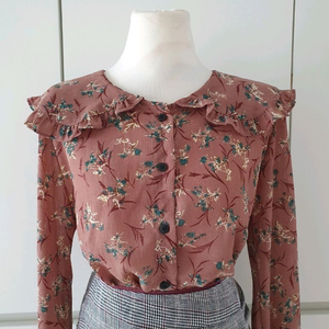 (거의새거) 반에이크 쉬폰 블라우스 프리사이즈 이미지