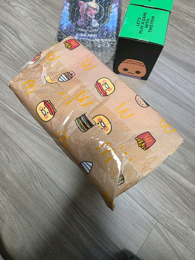 맥도날드 춘식이 콜라보 인형 4종 팝니다 이미지