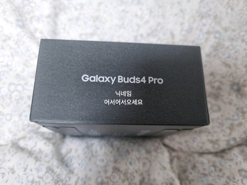 갤럭시 버즈4 프로 블랙+화이트 미개봉 새상품 삼성전자 블루투스 이어폰 이미지