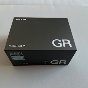 리코 GR IV 블랙 Ricoh GR4 국내공식 미개봉 새제품 이미지