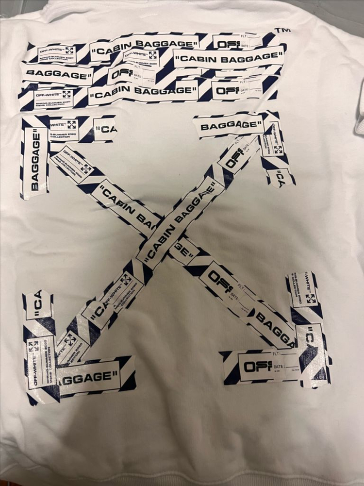 오프화이트 에어포트 후드티 (S 사이즈) 이미지