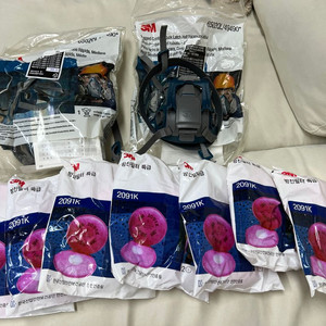 3M 방진 마스크 6502QL +2091K 이미지