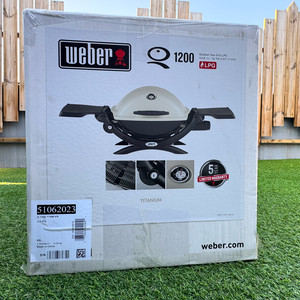 (미개봉) 웨버 Q1200, 웨버 슬레이트 43 LPG 바베큐 그릴 이미지