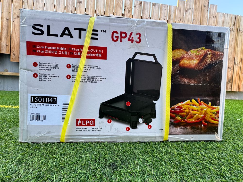 (미개봉) 웨버 Q1200, 웨버 슬레이트 43 LPG 바베큐 그릴 이미지