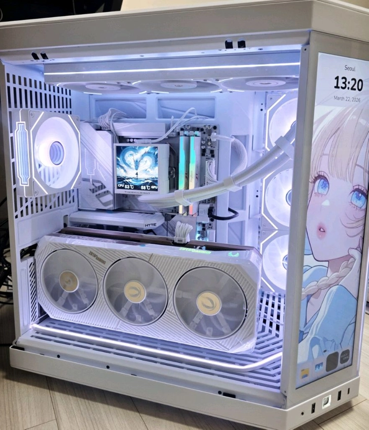 라이젠7 9800X3D RTX5080 Y70 터치PC 신품팝니다 이미지