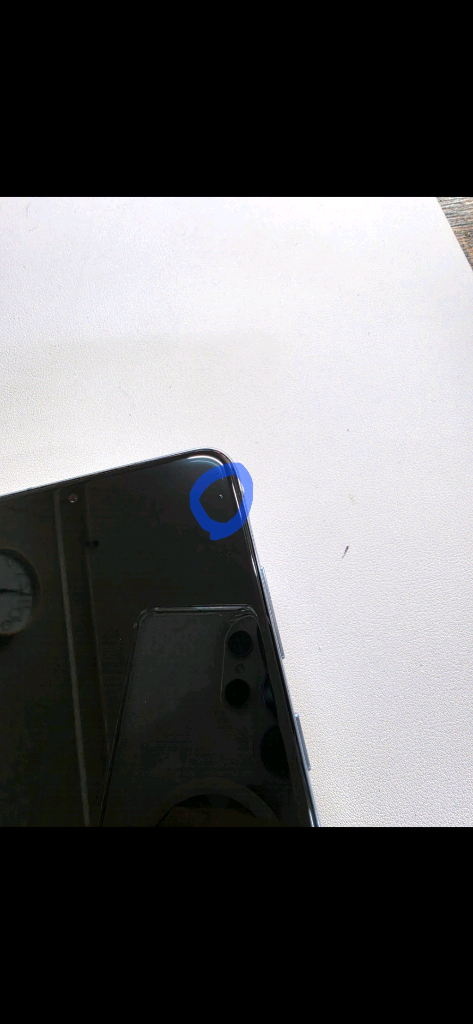 갤럭시 S20플러스 블루 무잔상 이미지