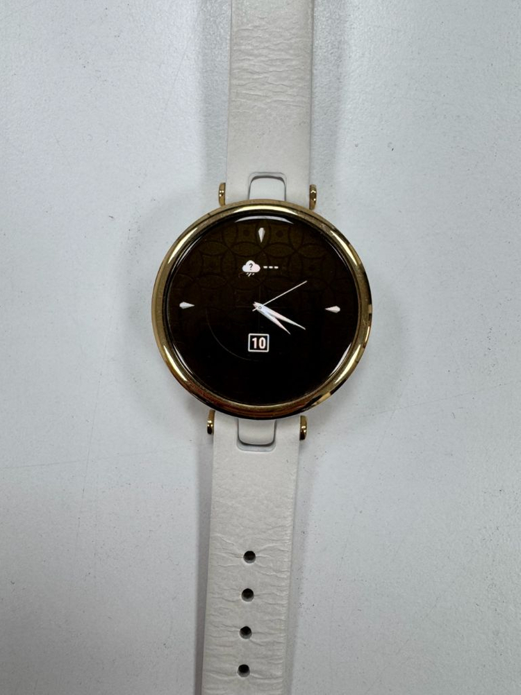 가민 릴리 클레식 에디션 여성용 웰니스 스마트워치 가죽밴드 이미지