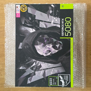 미개봉 RTX 5080 HOF 그래픽카드 이미지