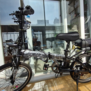 스카닉 전기자전거 접이식 미니벨로 scanic 상태 컨디션보장 (신품 구매후 두번정도 타고 실내보관중) 이미지