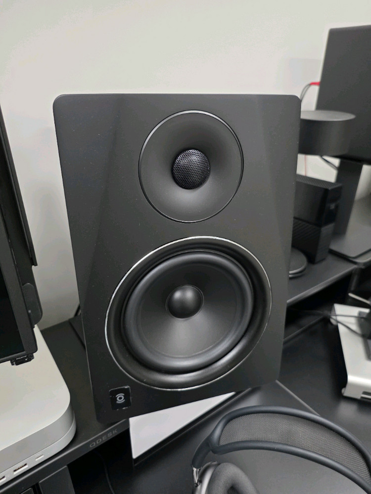 가락전자 사운드이즈 MV6 스튜디오 모니터 스피커 블랙 + 스피커 받침대 2개 이미지