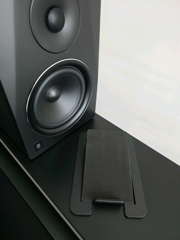 가락전자 사운드이즈 MV6 스튜디오 모니터 스피커 블랙 + 스피커 받침대 2개 이미지