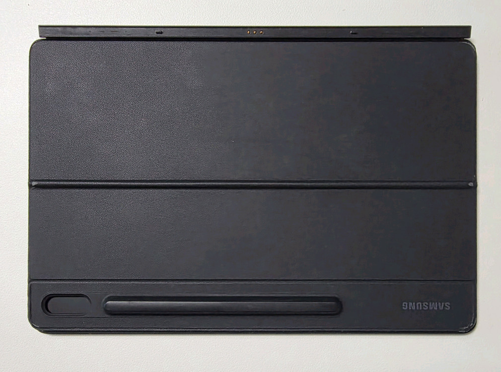 삼성 정품 갤럭시 탭 S7 FE, S8 FE 북커버 키보드 (EF-DT970) 이미지