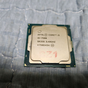 인텔 i5 7500 CPU 팔아요 이미지
