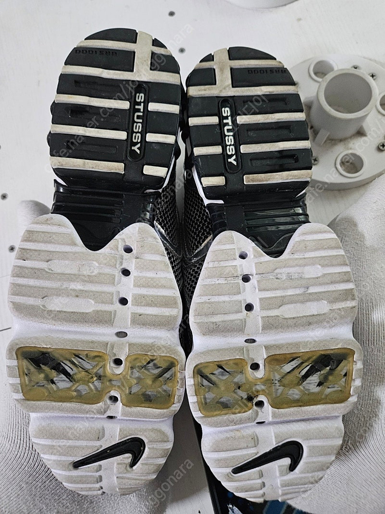 나이키 스투시 에어 줌 스피리돈 케이지 2 퓨어 플래티넘 이미지