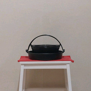 (중고)전골무쇠 3종 팝니다(15/21/26cm) 이미지