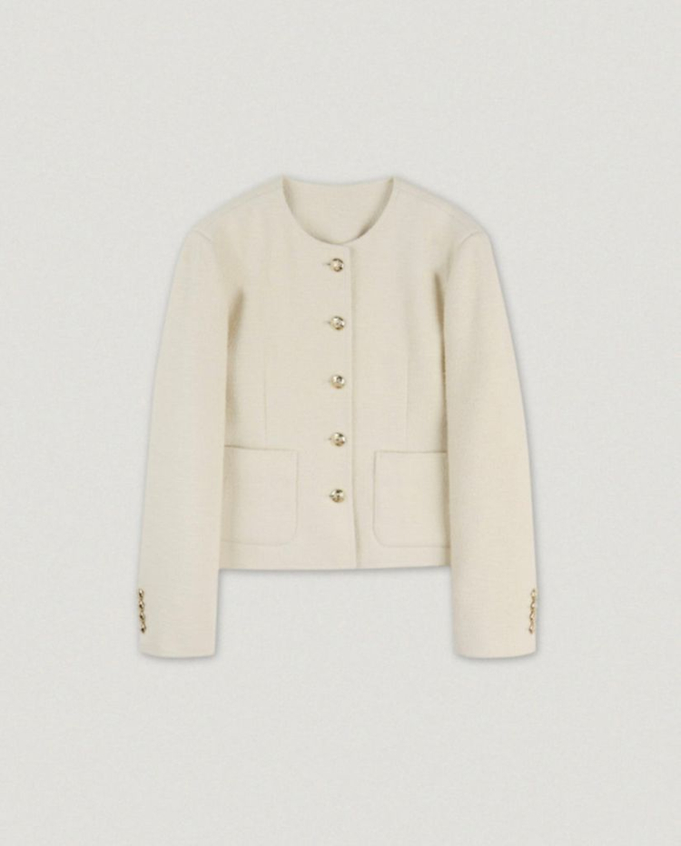 르모어 버터 트위드 자켓 by STYLEM JAPAN 이미지