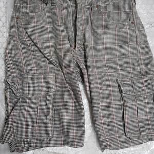 재팬 리바이스 00s 하운드투스체크패턴 반바지(폴로디자인,상태좋음) 폴로 빈폴 나이키 하프팬츠 이미지
