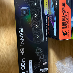 3RSYS 라니 SF 480N PWM 블랙 수냉쿨러 이미지