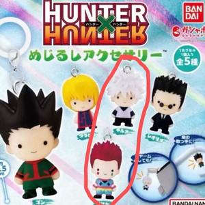 헌터헌터 메지루시 히소카 + 키르아 미개봉 가챠 피규어 일괄 이미지