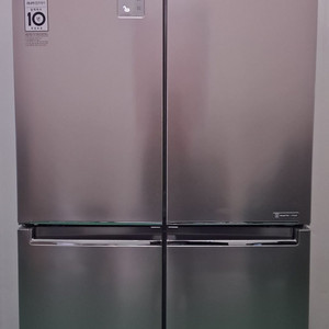 1618 엘지디오스 870L 4도어양문형냉장고(메탈) 이미지