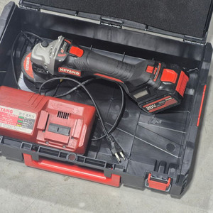 충전 그라인더 세트 (계양/ DG20BLH-125SV) 속도조절 그라인더 중고 팝니다 이미지