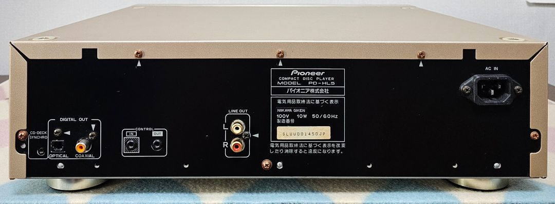 파이오니아 CD 플래이어 PD-HL5 이미지