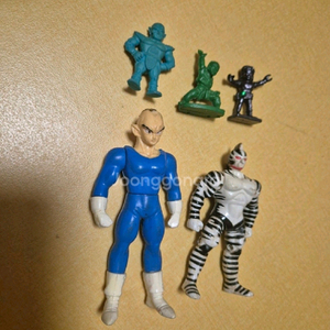 레트로 빈티지 근육맨 제브라 피규어 드래곤볼, 드래곤볼 퀘스트 타이의 대모험 피규어 고무장난감 이미지