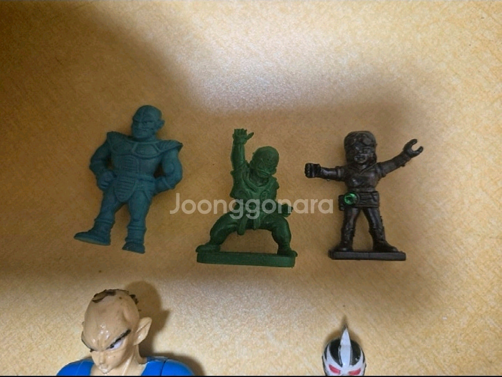 레트로 빈티지 근육맨 제브라 피규어 드래곤볼, 드래곤볼 퀘스트 타이의 대모험 피규어 고무장난감 이미지