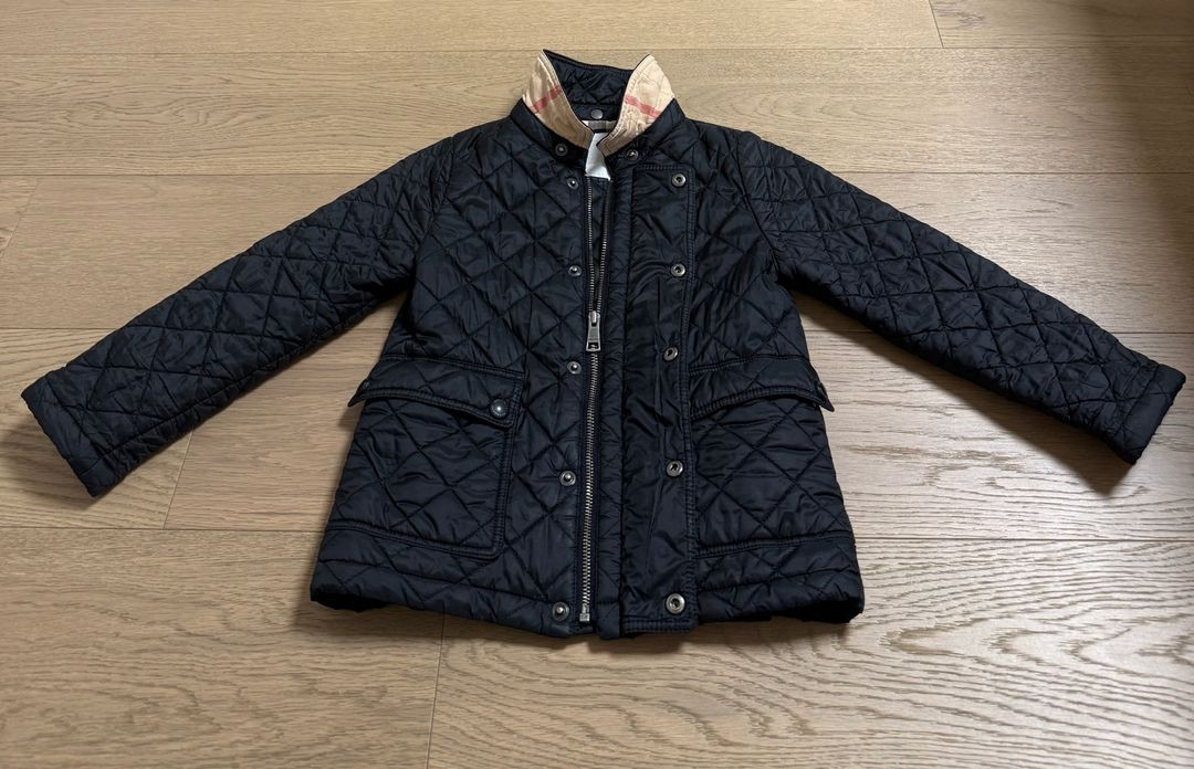버버리 키즈 칠드런 퀼팅 자켓 이미지