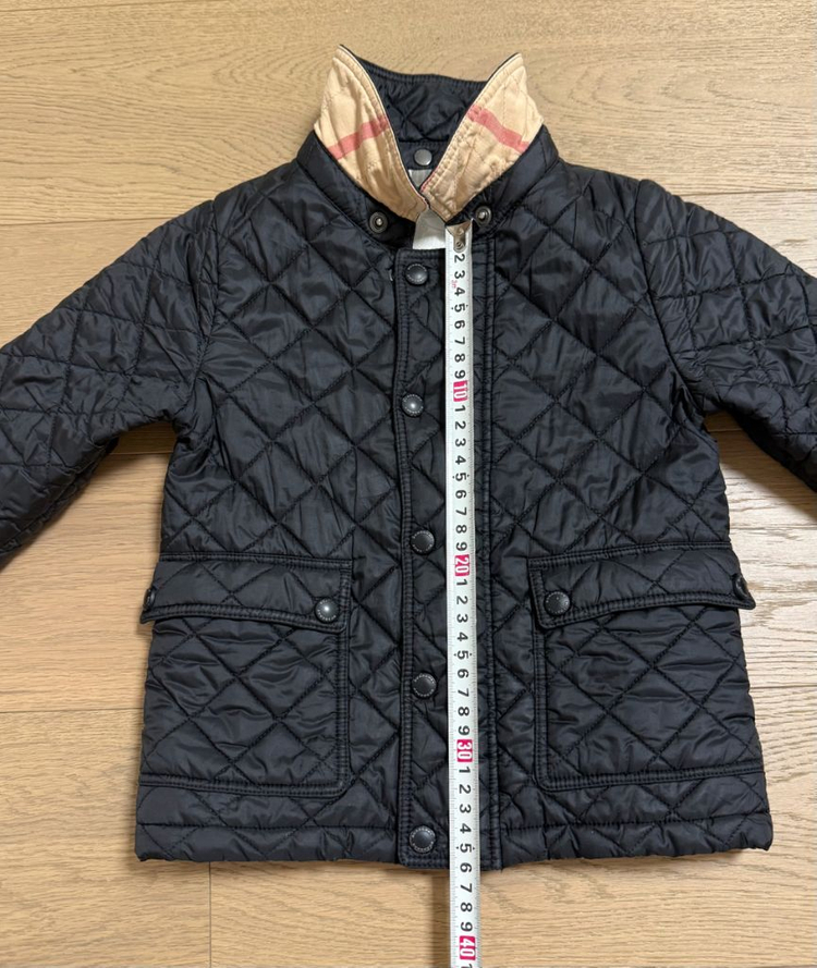 버버리 키즈 칠드런 퀼팅 자켓 이미지