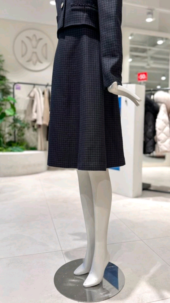 듀엘 트위드 원피스 55 sjsj 오즈세컨 레니본 샤틴 보브 지컷 에고이스트 이미지