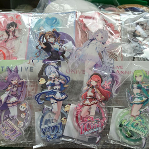 미개봉 ) 스텔라이브 1주년 아크릴 전종 팝니다 이미지