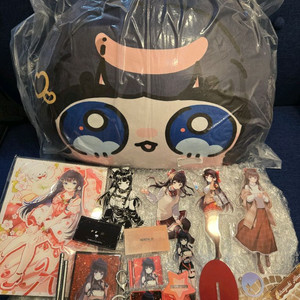 개봉품) 스텔라이브 히나 굿즈 일괄 이미지