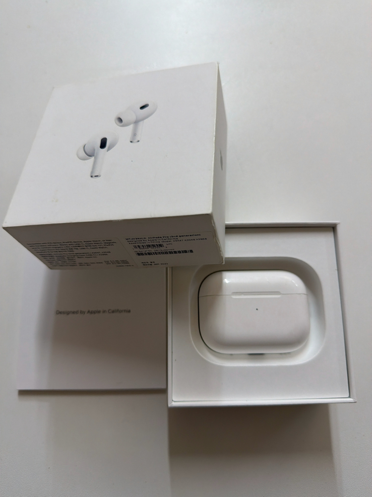 애플 에어팟 프로 2세대 c타입 풀박 이미지