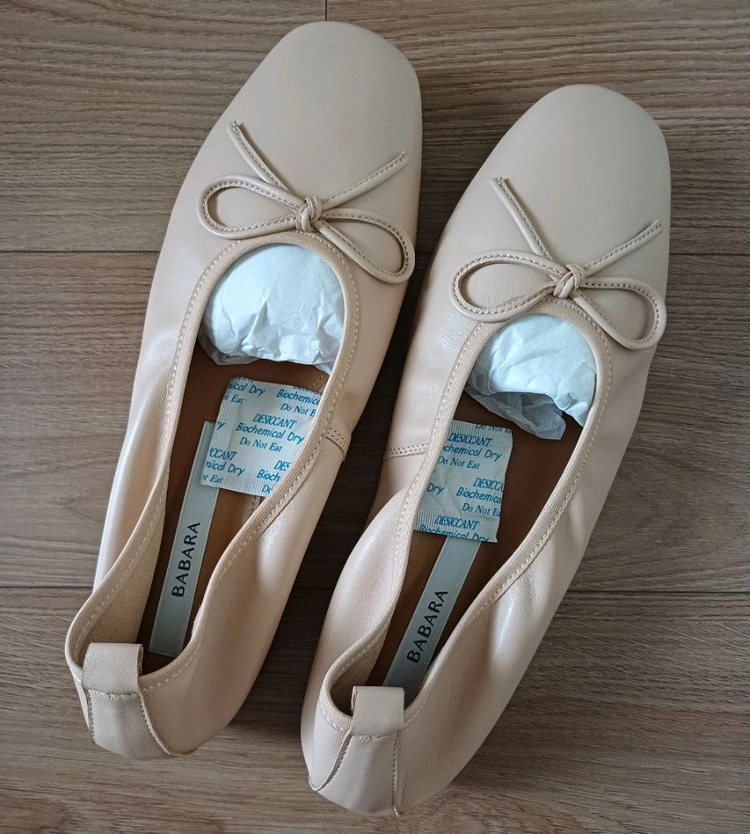 (바바라) 플랫 베이지245 새것 이미지