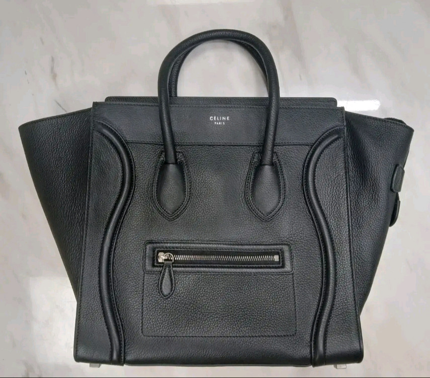 [파격가 사이즈 큼니다] 셀린느 블랙 마이크로 러기니백 토트백 가방 루이비통 프라다 구찌 디올 펜디 에르메스 샤넬 이미지