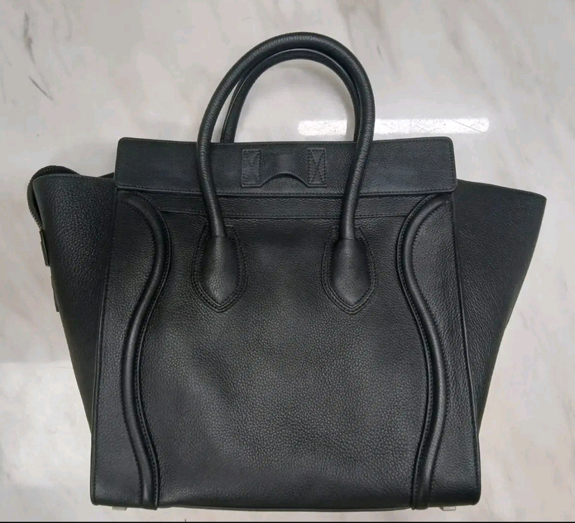 [파격가 사이즈 큼니다] 셀린느 블랙 마이크로 러기니백 토트백 가방 루이비통 프라다 구찌 디올 펜디 에르메스 샤넬 이미지