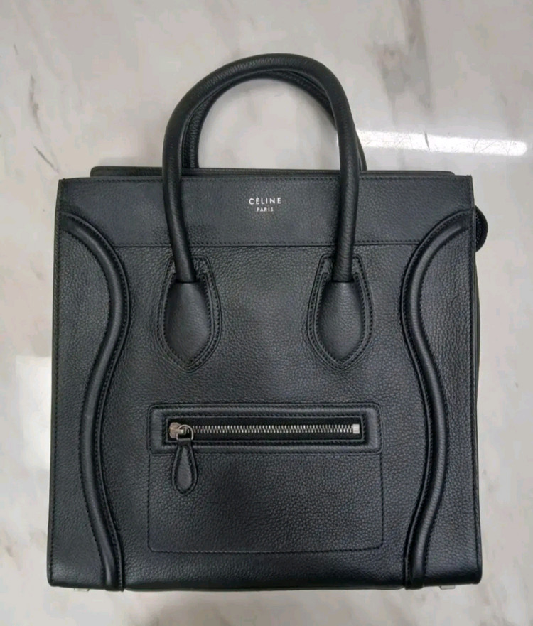 [파격가 사이즈 큼니다] 셀린느 블랙 마이크로 러기니백 토트백 가방 루이비통 프라다 구찌 디올 펜디 에르메스 샤넬 이미지