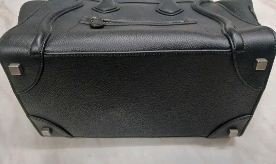 [파격가 사이즈 큼니다] 셀린느 블랙 마이크로 러기니백 토트백 가방 루이비통 프라다 구찌 디올 펜디 에르메스 샤넬 이미지