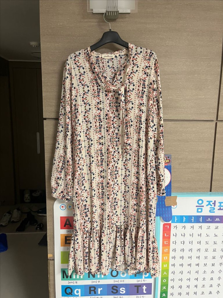 봄여름 롱원피스 8벌 일괄 임부복 원피스 가능 이미지