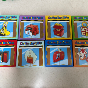 맥도날드 해피밀 짱구 8종세트 미개봉 일괄판매 이미지