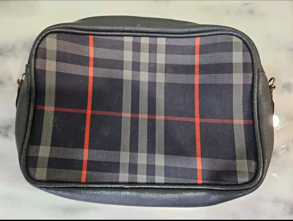 [빈티지 명품/ 정품] 버버리 체크 가방 이미지
