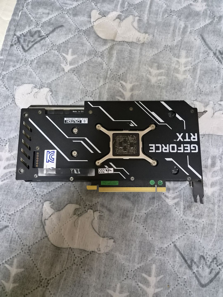 RTX 갤럭시 3070ti 그래픽카드 팝니다. 이미지