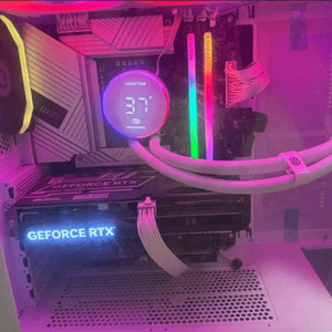 인텔 i7-14700F RTX 4060 Ti 게이밍 PC 본체 컴퓨터 이미지