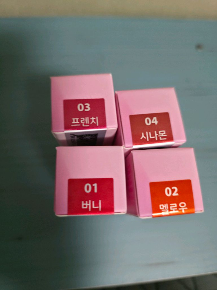 카라디움 데일리 글로우 틴트 4종 미개봉 세제품 이미지